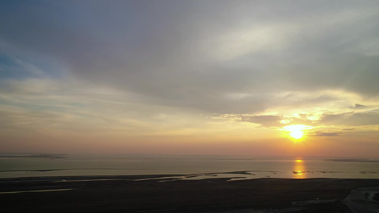 Free Stock Video Relaxing Sunset On Islands During A Cloudy Day Live Wallpaper - Free Download