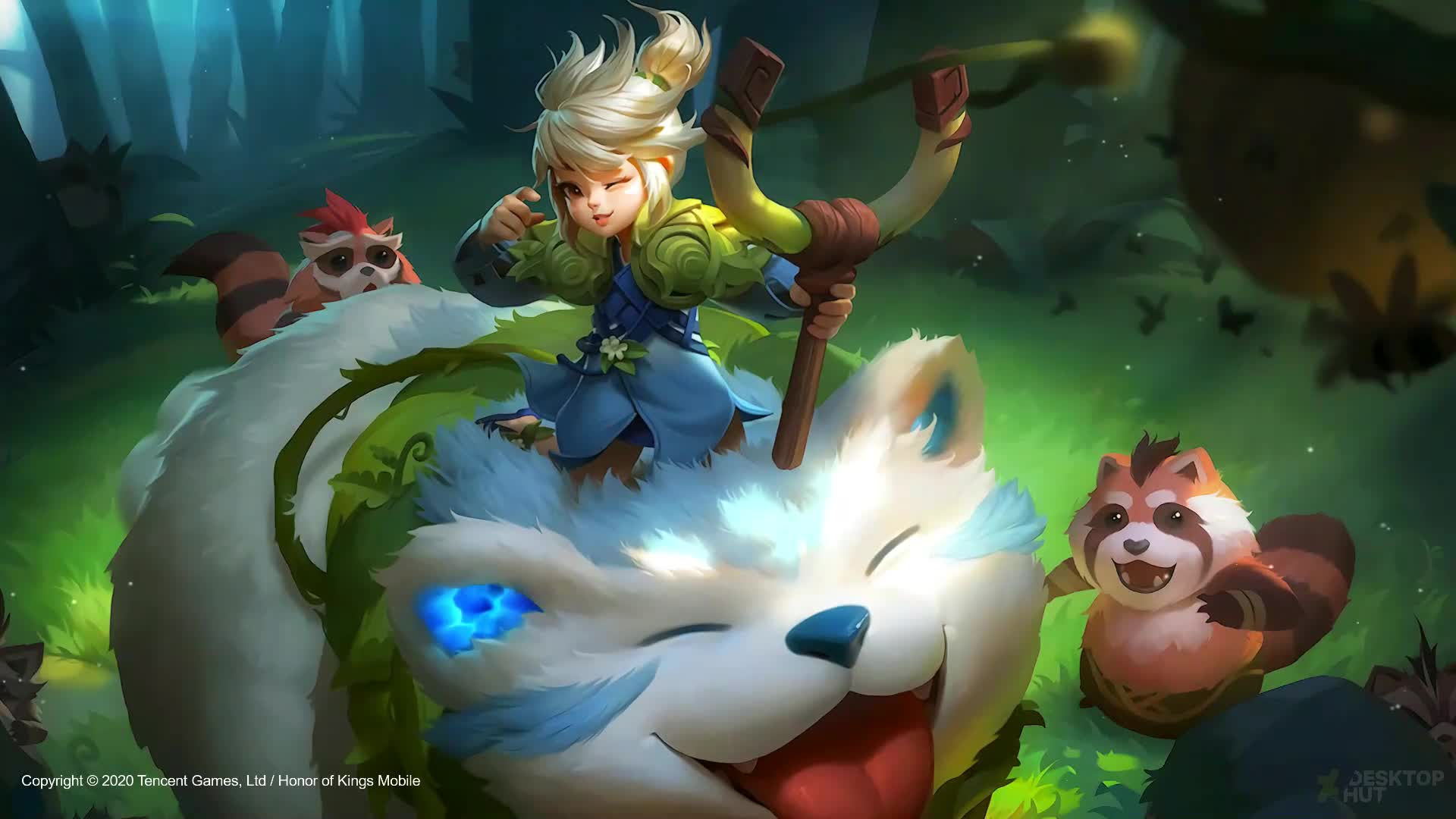 Agudo Son of Forest Cartoon Live Wallpaper - Free Download