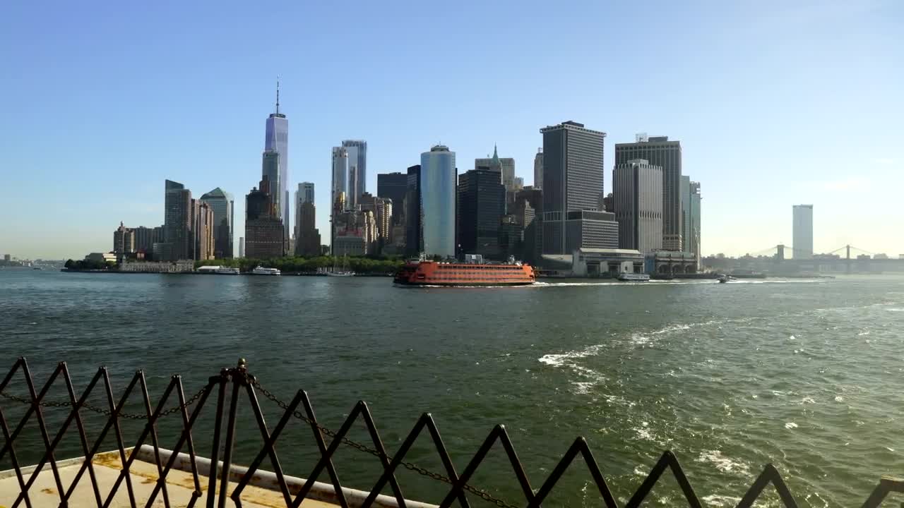 Stock Video Ferry In New York City Live Wallpaper For PC - Free Download