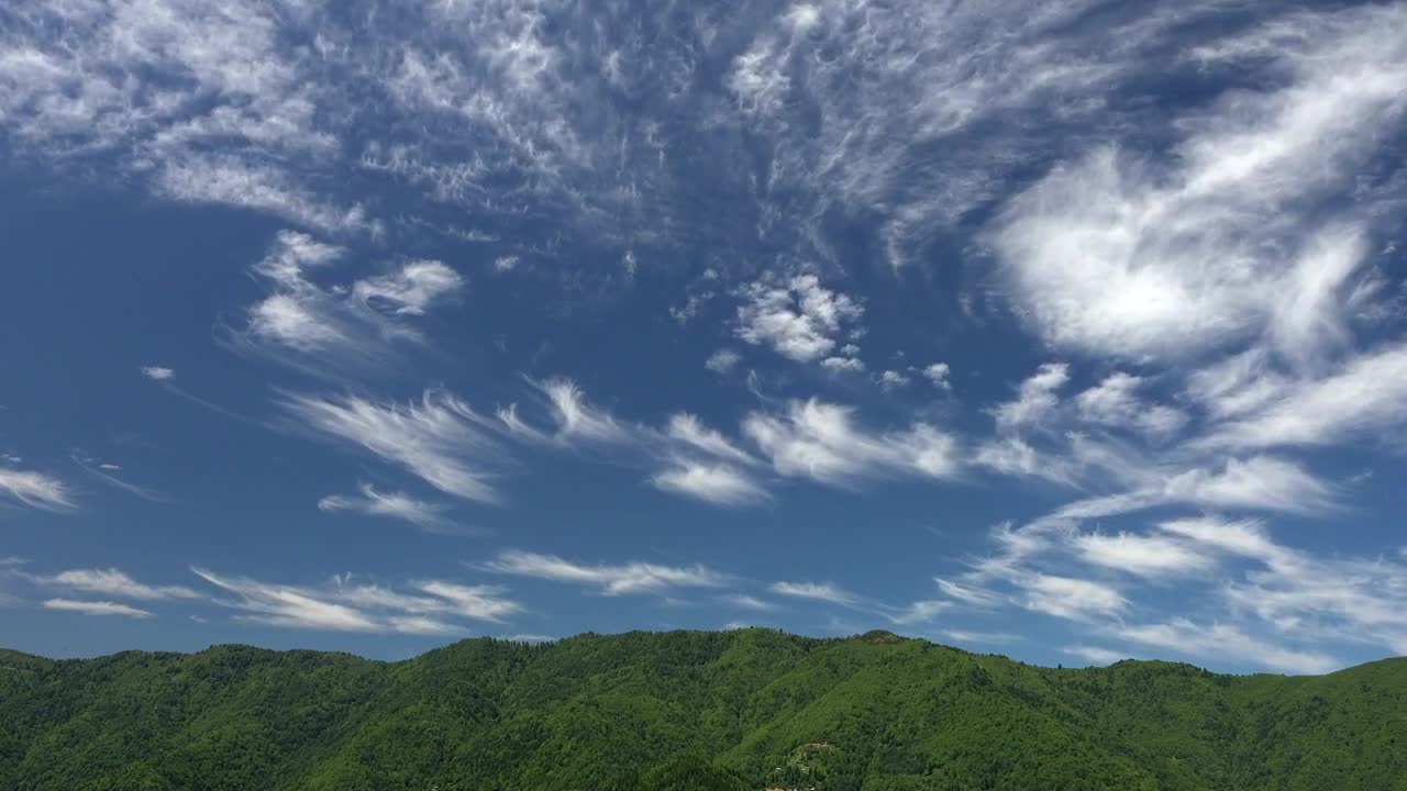 Stock Video Clouds Passing Over A Green Forested Mountain Live Wallpaper For PC - Free Download