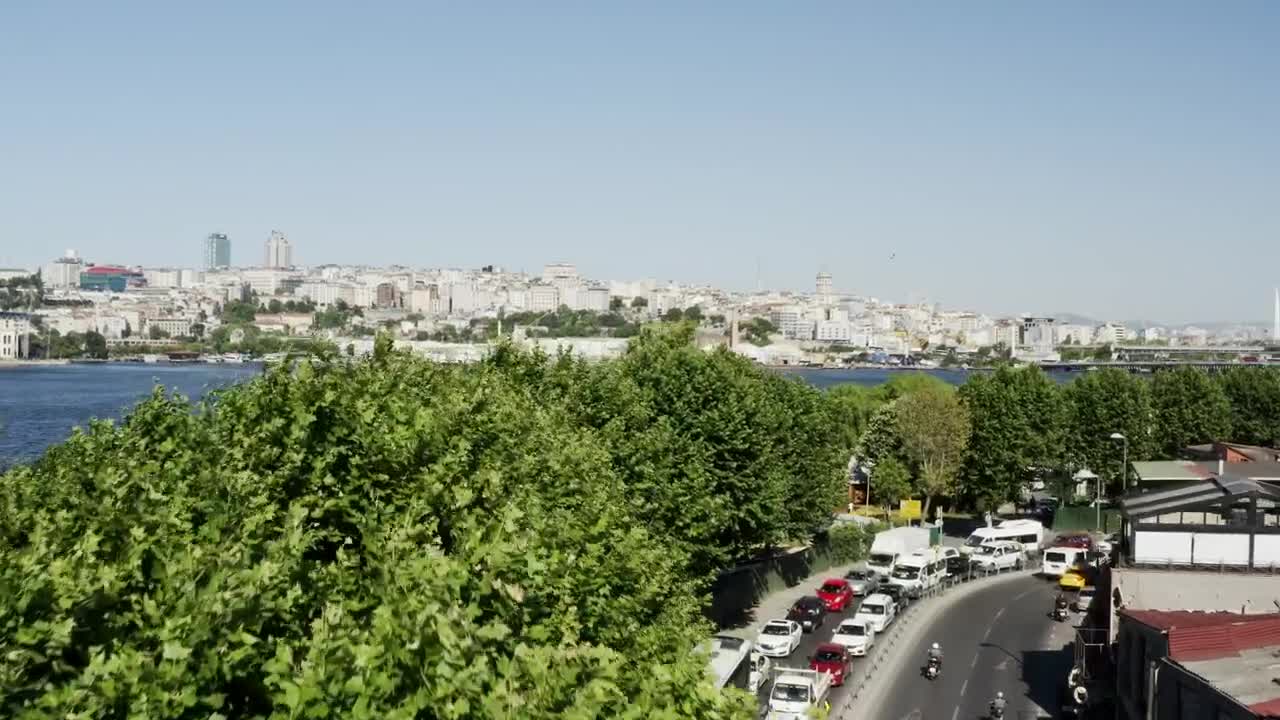 Free Video Stock traffic by a small dock Live Wallpaper - Free Download