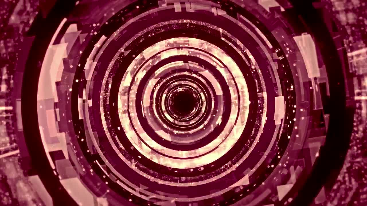 Video Stock Red Futuristic Tunnel Live Wallpaper Free - Free Download