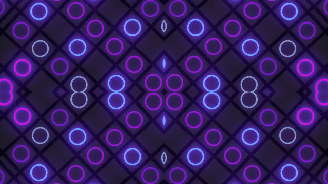 Stock Video Grid With Circles Of Light Moving Slowly Live Wallpaper For PC - Free Download