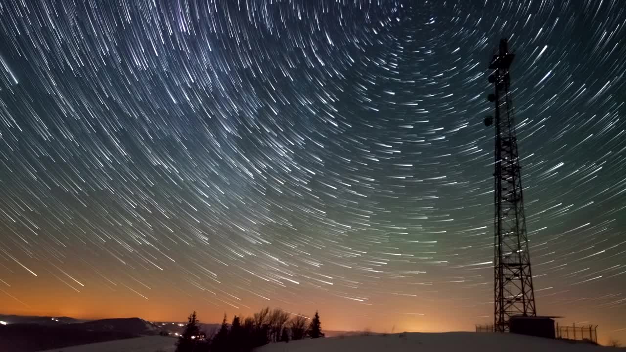 Free Video Stock time lapse of the stars in the sky Live Wallpaper - Free Download