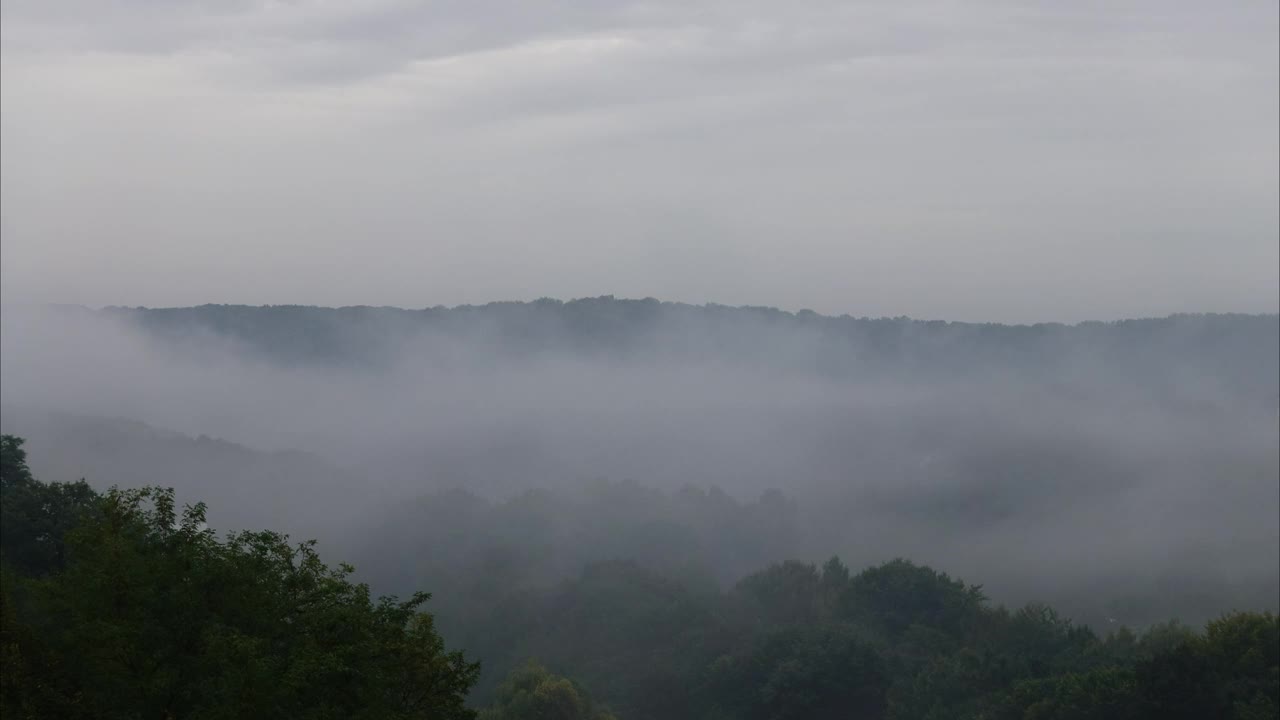 Stock Video Fog Across The Hills Live Wallpaper For PC - Free Download
