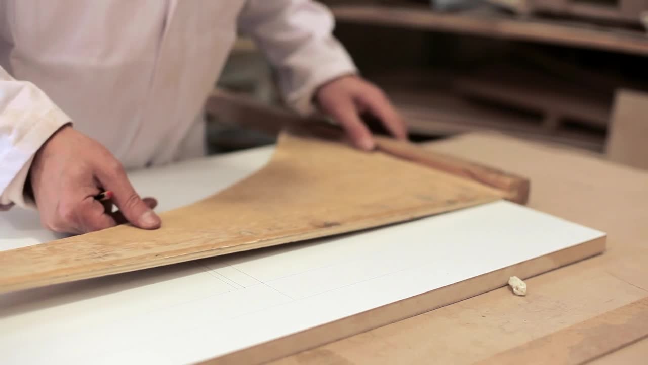 Stock Video Measuring Wood For Cuttin Animated Wallpaper - Free Download