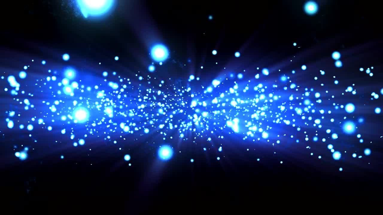 Stock Video Luminous Particles On Black Background Animated Wallpaper - Free Download