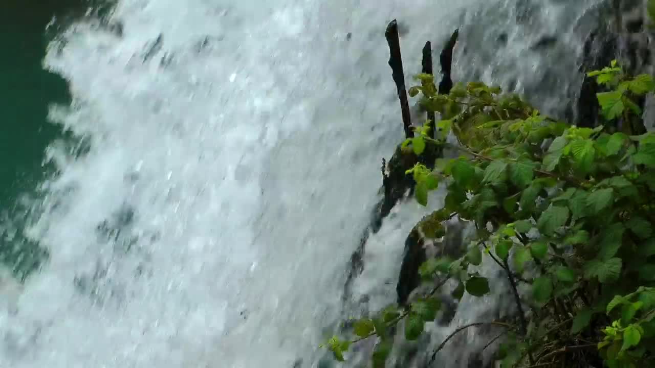 Stock Footage Waterjet Of A Waterfall Seen Close Live Wallpaper - Free Download