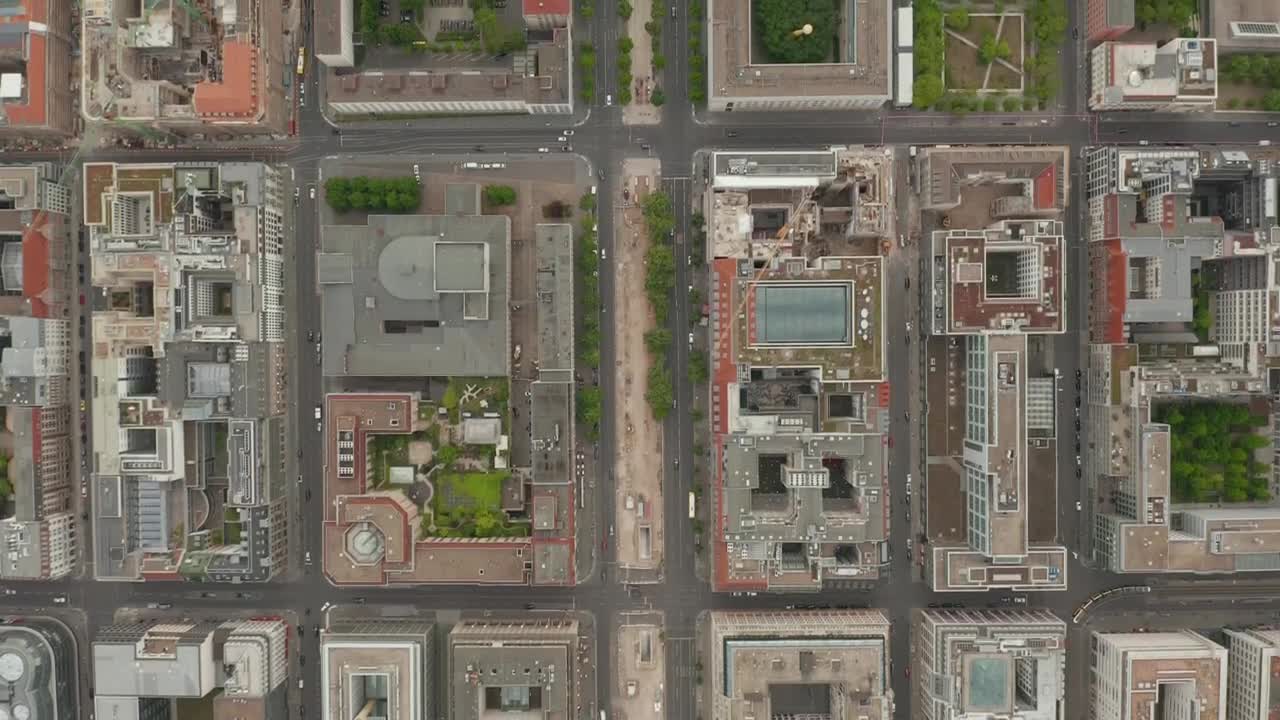 Stock Video Overhead Aerial View Of A City In Quarantine Live Wallpaper - Free Download