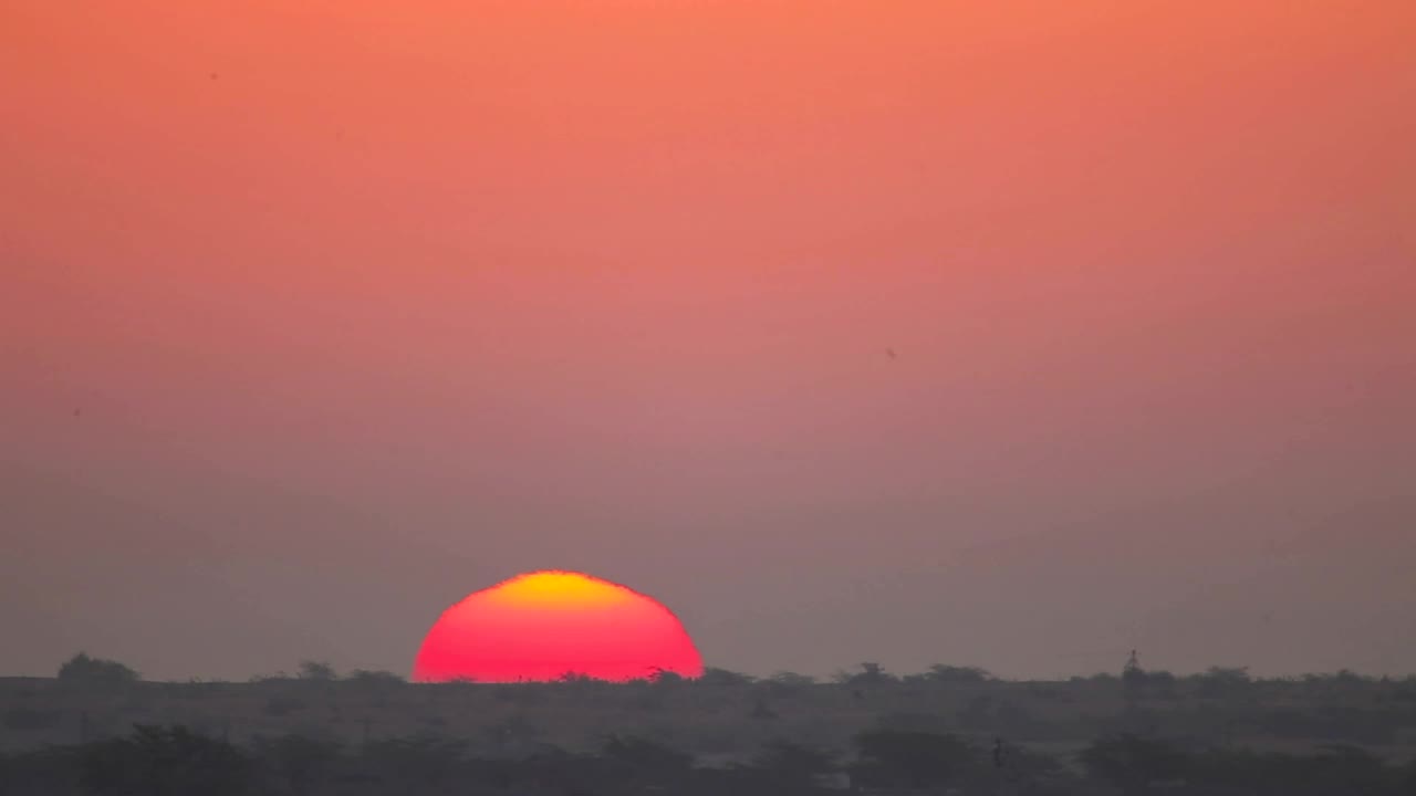 Video Stock Red Sun Rising In The Warm Morning Live Wallpaper Free - Free Download