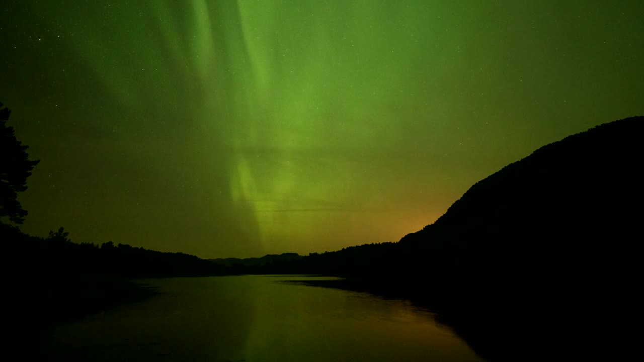 Stock Video Northern Lights In The Night Sky Live Wallpaper - Free Download