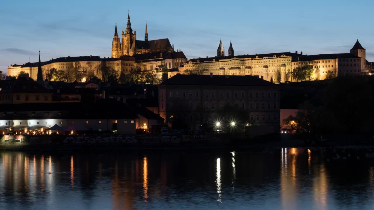 Video Stock Castle Lights In Prague Live Wallpaper For PC - Free Download