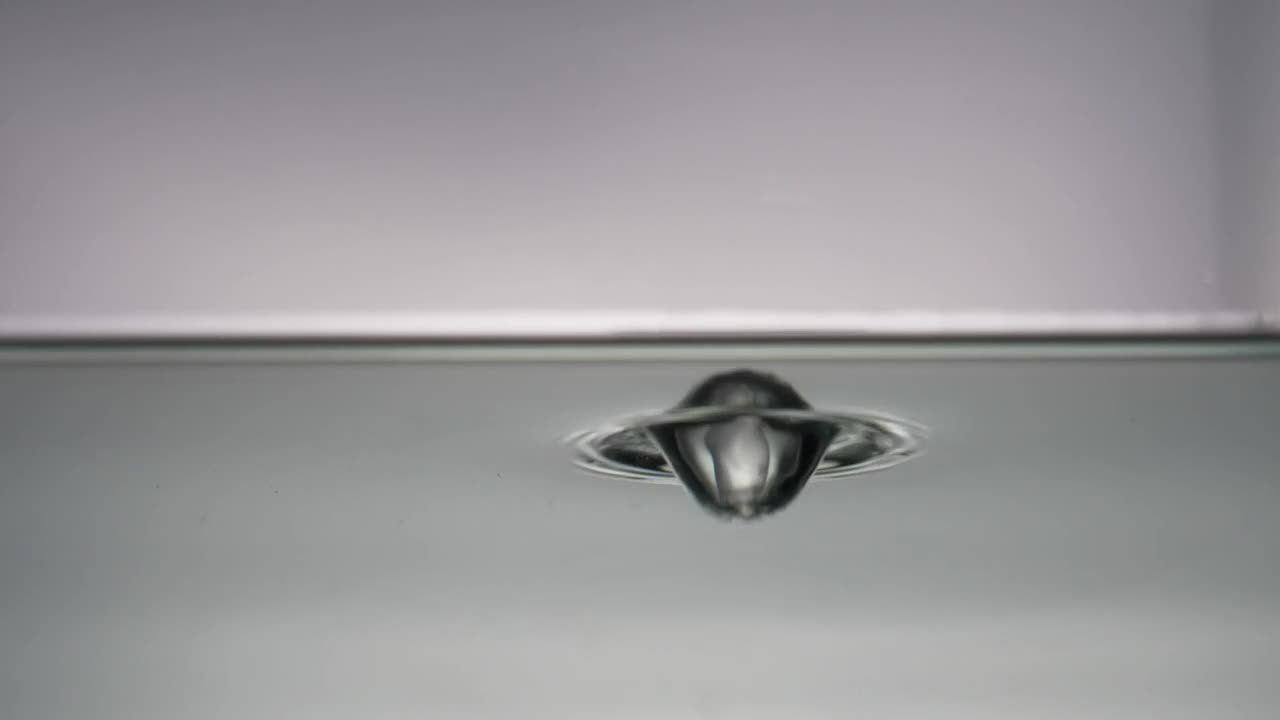 Free Stock Video Single Drop Falling Into The Water Live Wallpaper - Free Download
