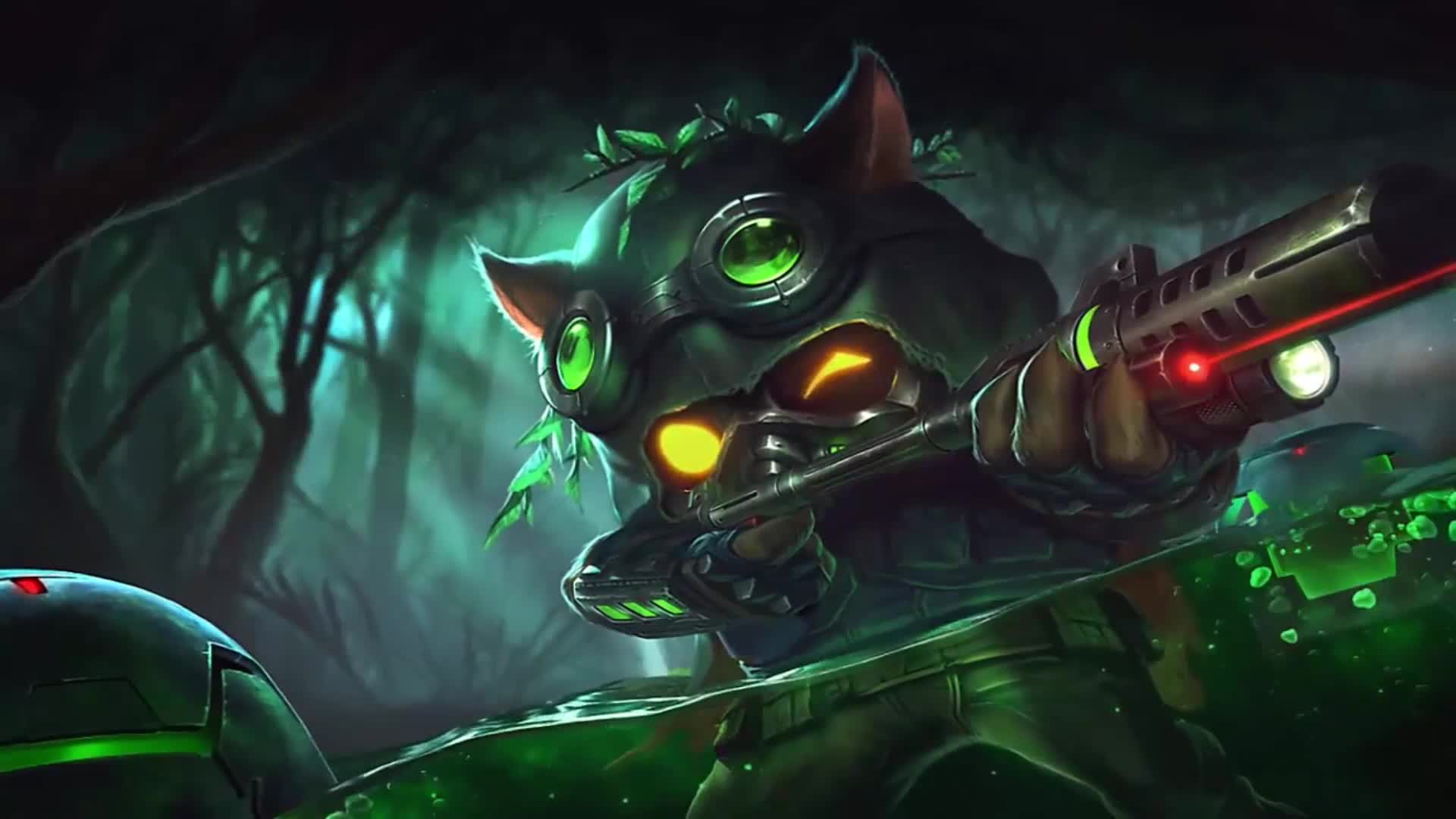 Omega Squad Teemo Animated Wallpaper - Free Download
