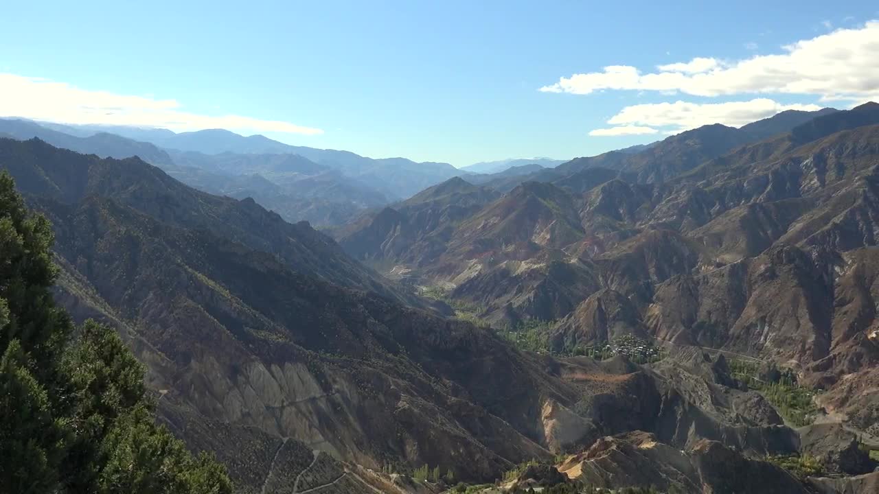 Stock Footage Valleys And Mountainous Range Landscape Live Wallpaper - Free Download