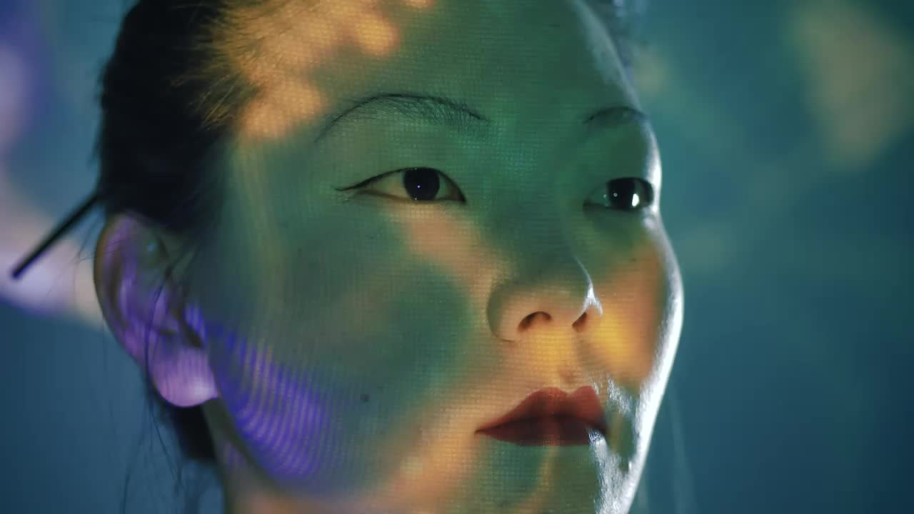 Video Stock Close Portrait Of A Cyborg Live Wallpaper For PC - Free Download