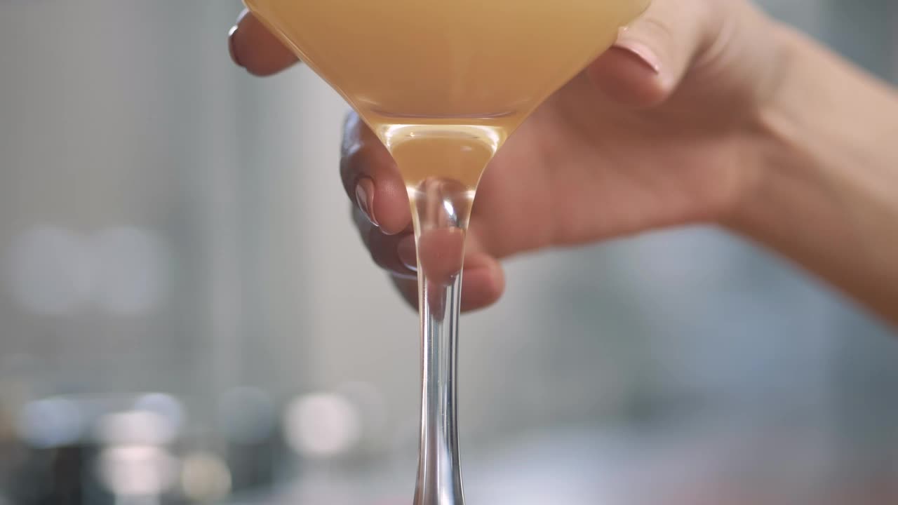 Stock Video Hand Of A Person Taking A Cocktail Live Wallpaper For PC - Free Download