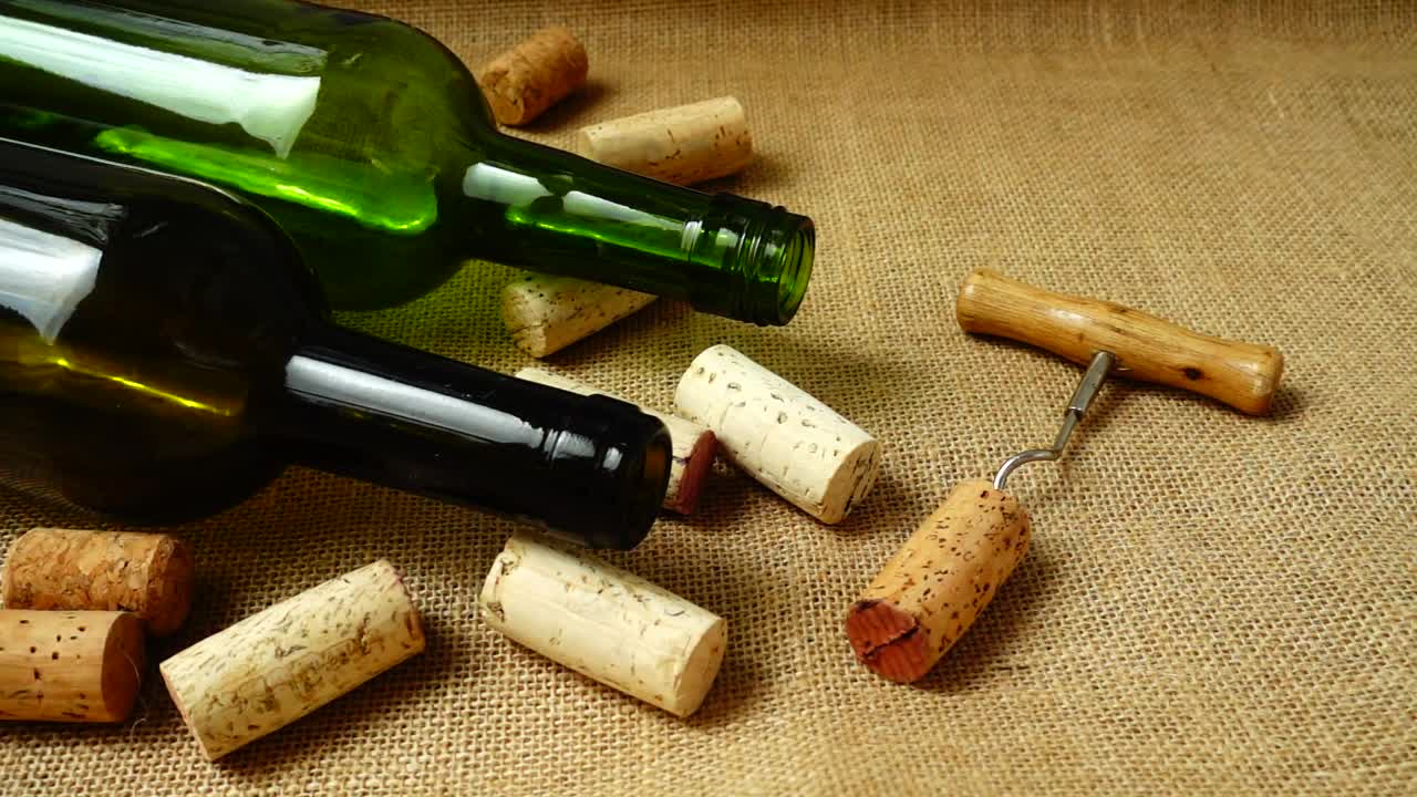 Stock Video Corks Falling Onto A Table Live Wallpaper For PC - Free Download