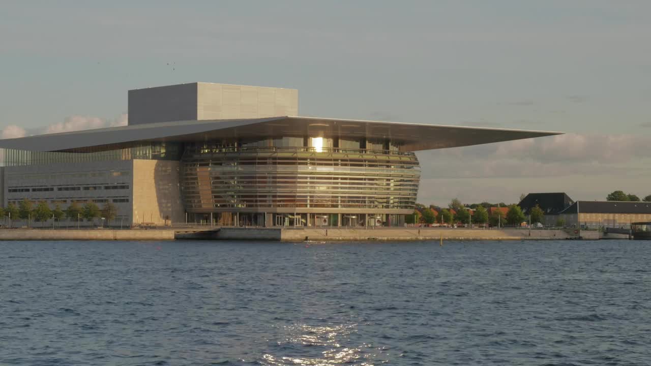 Free Video Stock the opera house in copenhagen Live Wallpaper - Free Download