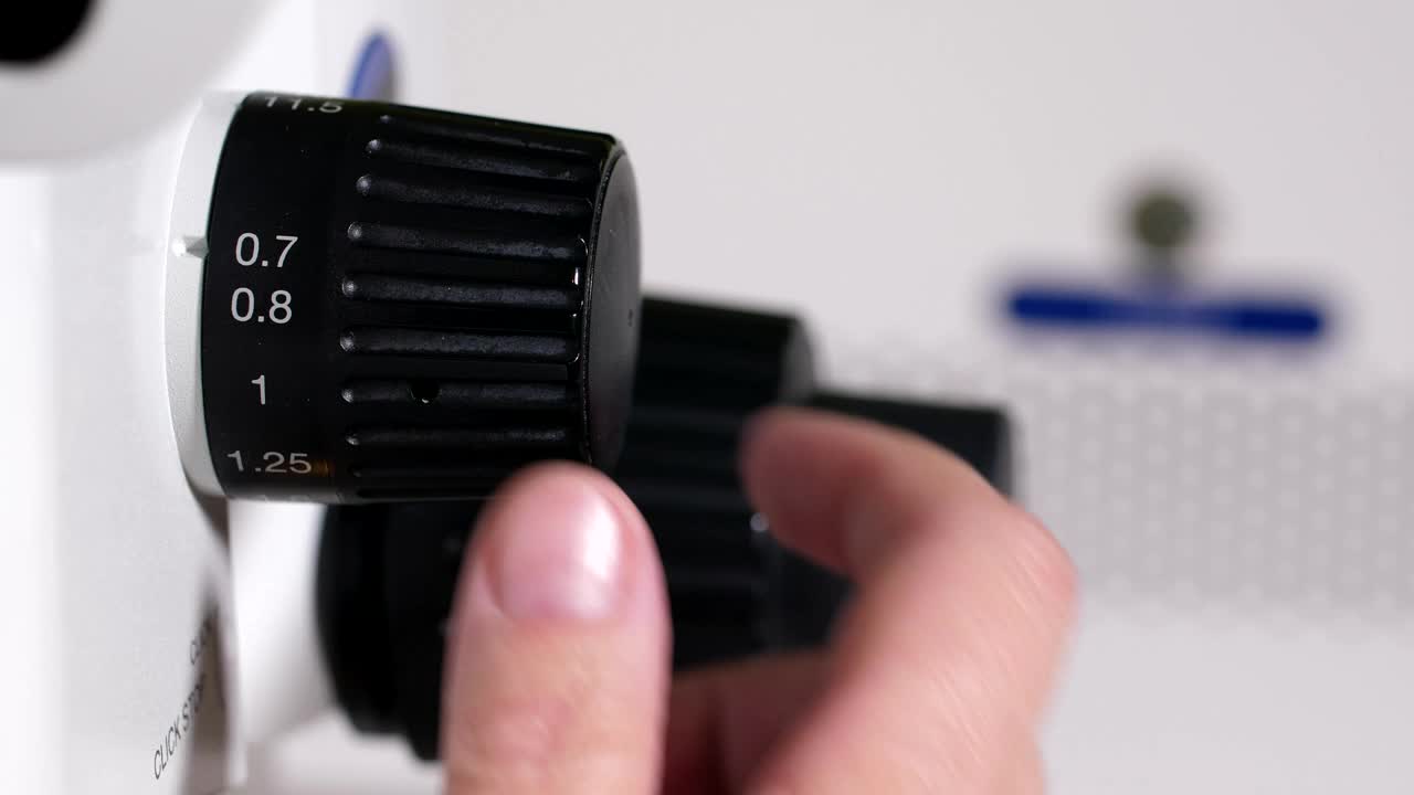 Stock Video Increasing The Zoom On A Microscope Animated Wallpaper - Free Download