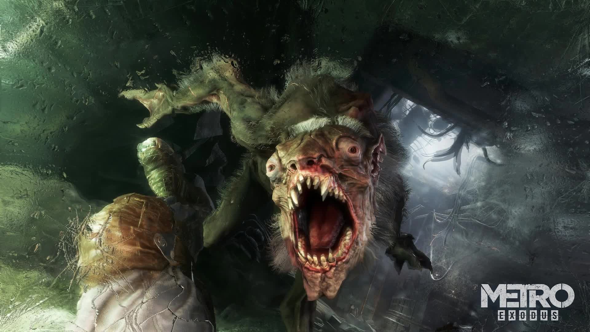 Metro  Exodus  Rat  Mutant  Attack  Live  Wallpaper - Free Download