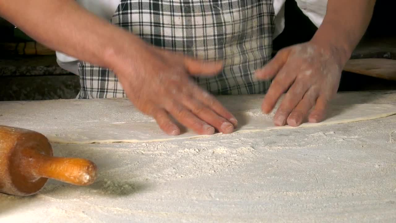 Stock Video Cook Preparing Dough For A Dish Live Wallpaper For PC - Free Download