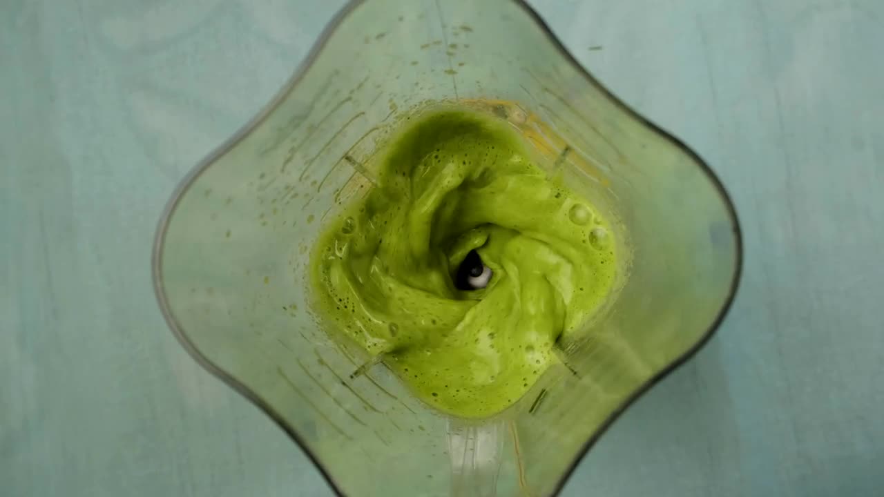 Stock Video Green Sauce In The Blender Live Wallpaper For PC - Free Download