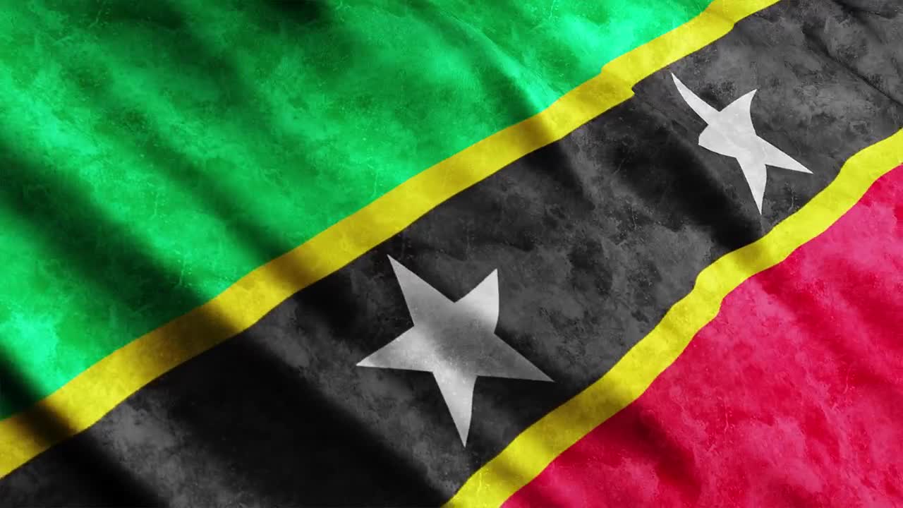 Free Stock Video Saint Kitts And Nevis Waving D Flag Live Wallpaper - Free Download