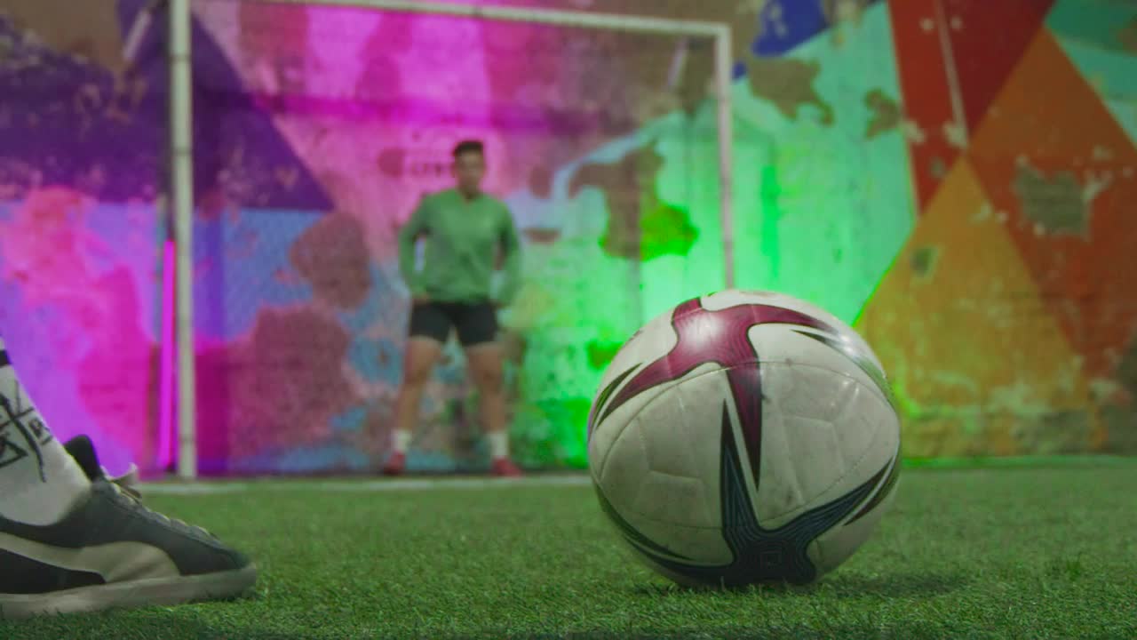 Stock Video Feet Of A Player Putting A Ball In A Penalty Live Wallpaper For PC - Free Download