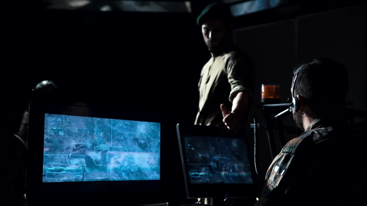 Stock Video Military Men Launching Missile Animated Wallpaper - Free Download