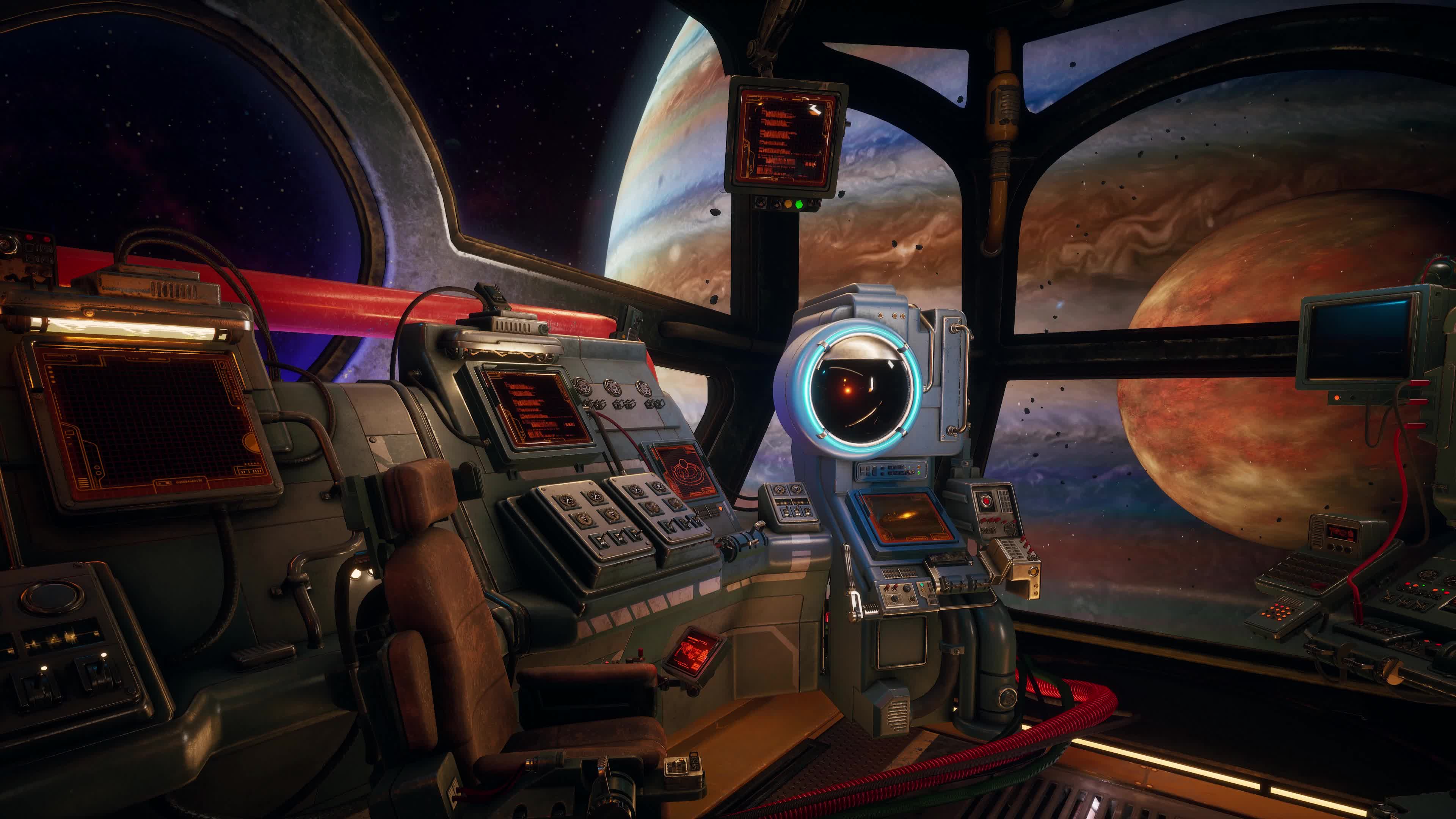 SpaceShip Cockpit 4k Live Wallpaper - Free Download