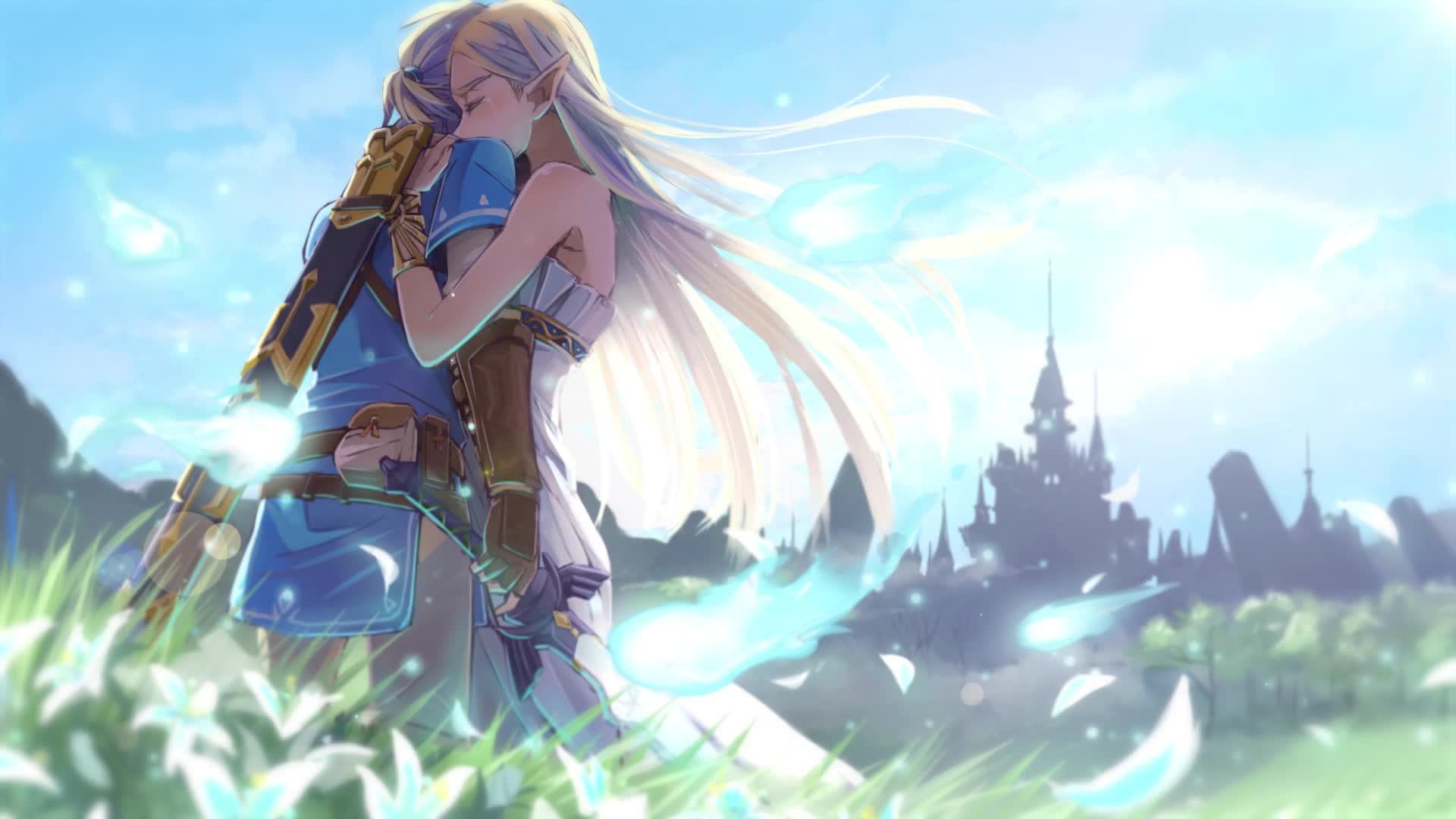 The  Legend  Of  Zelda  Botw  Zelda  And  Link  Live  Wallpaper - Free Download