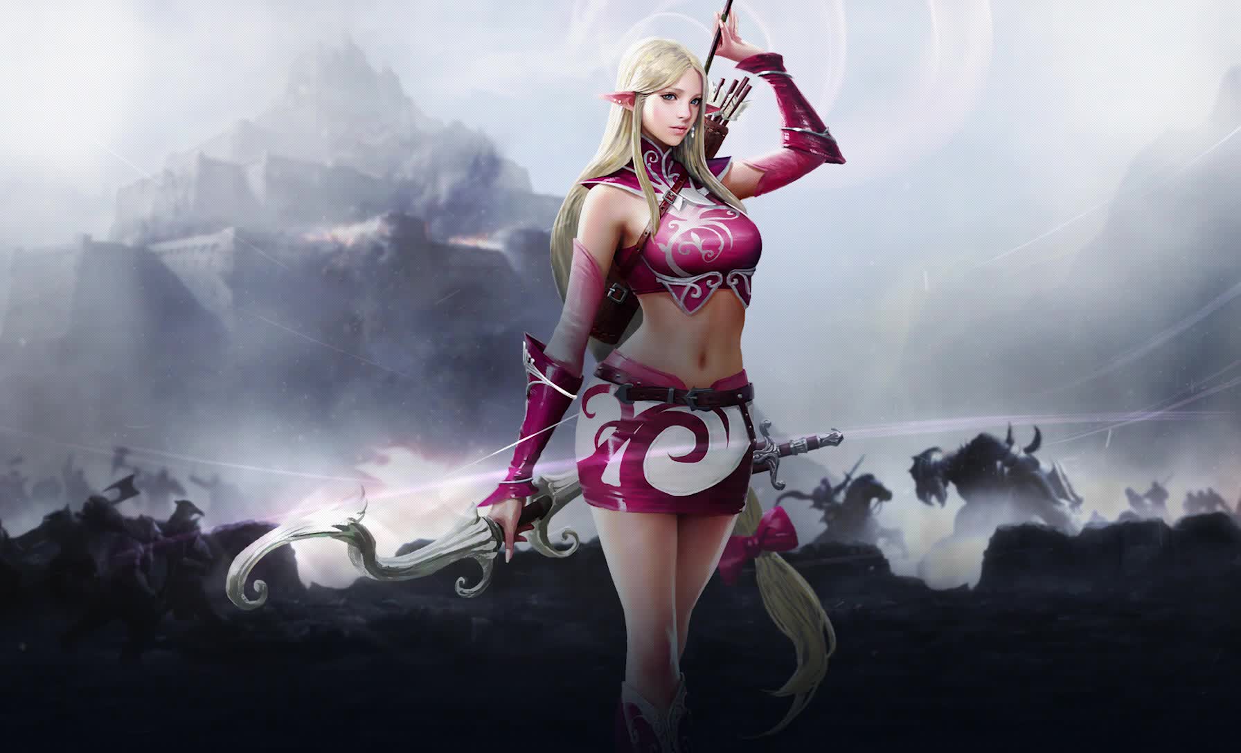 Lineage Eternal Ophelia Animated Wallpaper - Free Download