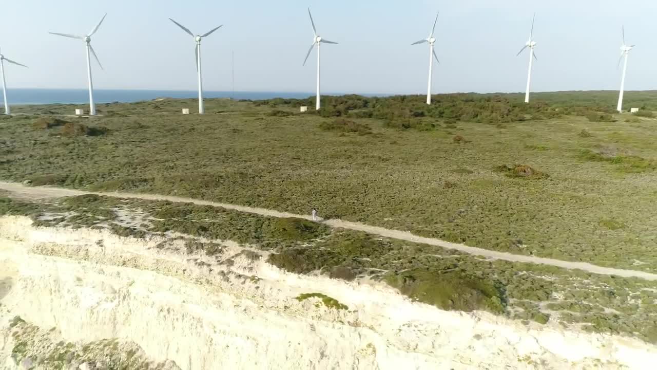 Stock Video Flying Over The Cliffs Live Wallpaper For PC - Free Download