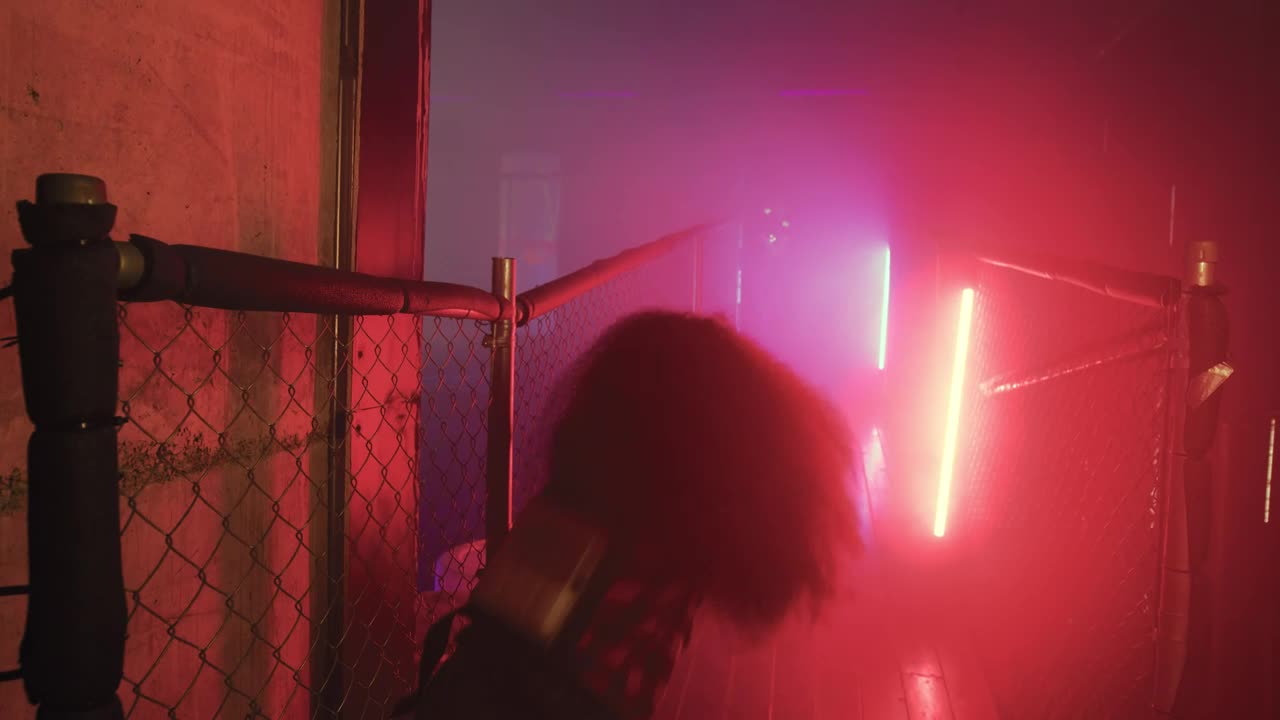 Free Stock Video Woman Hiding In A Laser Tag Battle Live Wallpaper - Free Download