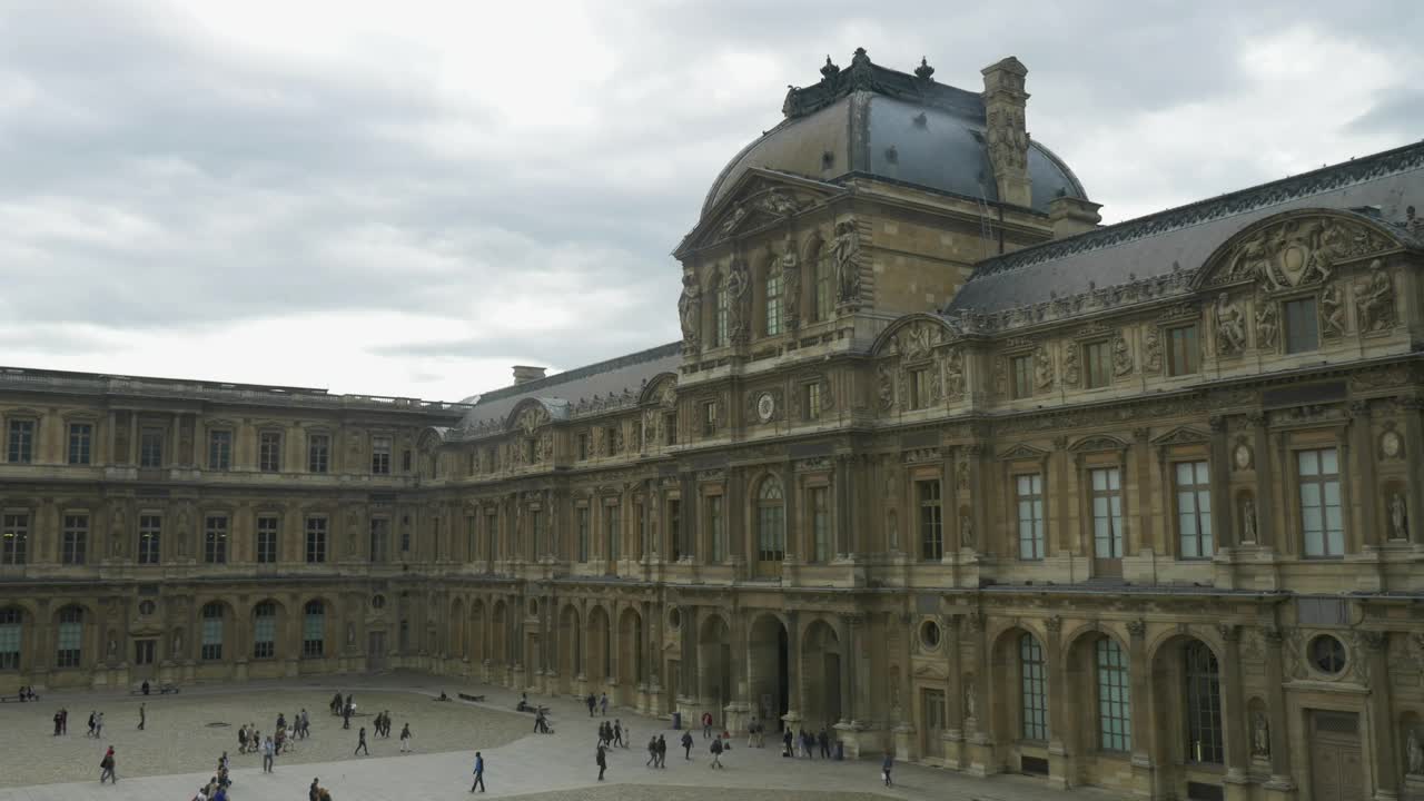 Stock Video Museum In Paris Live Wallpaper - Free Download