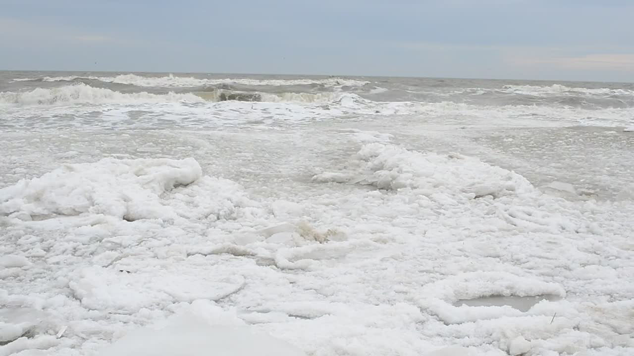 Free Stock Video Sea Foam Against The Shore Live Wallpaper - Free Download