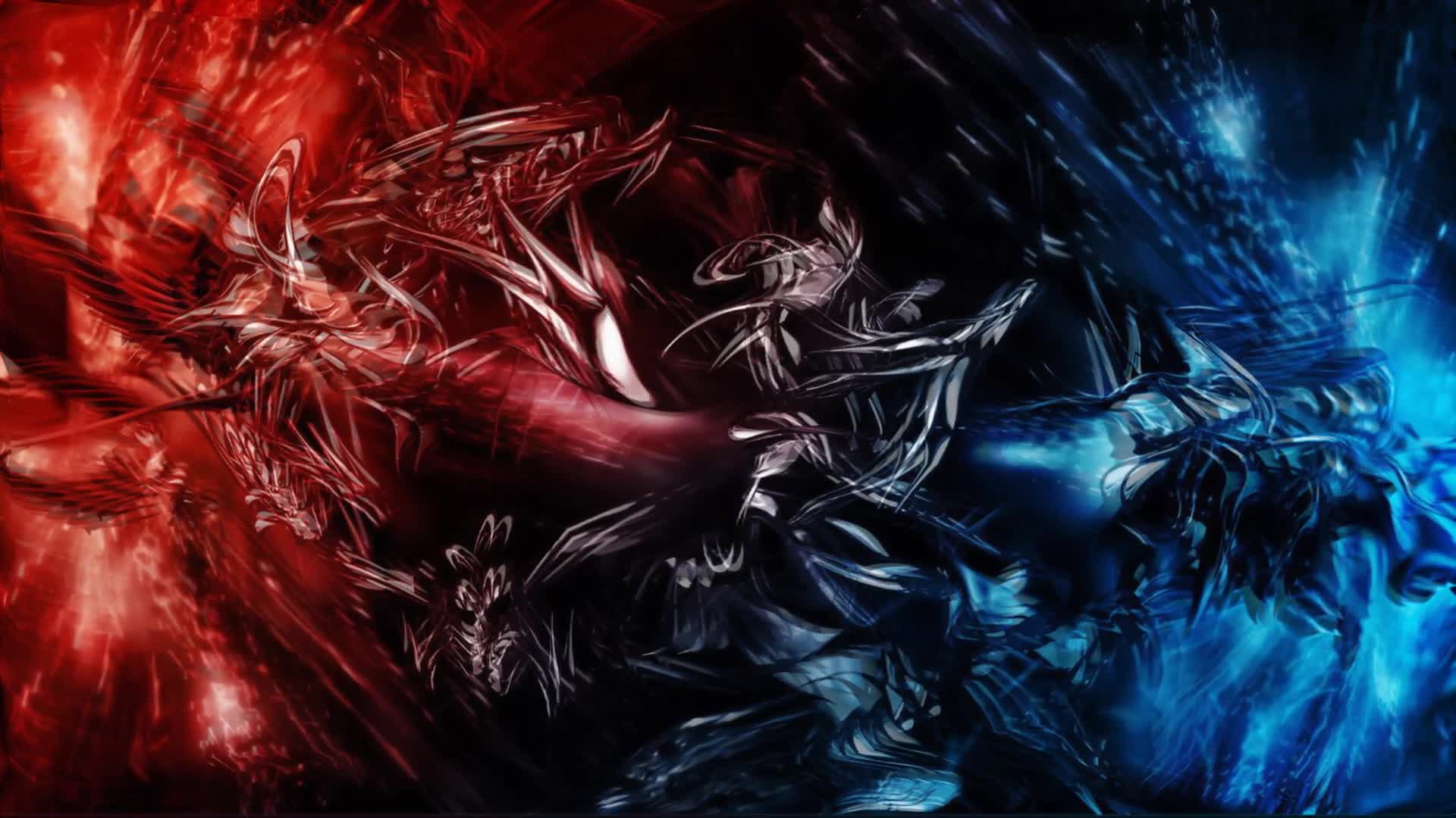 Red  Vs  Blue  Abstract  Live  Wallpaper - Free Download