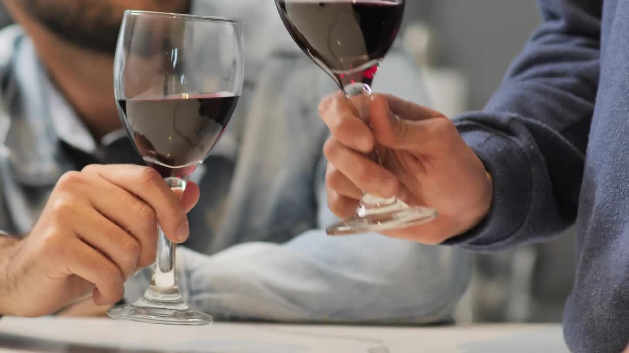 Free Stock Video Wine Glasses Toast During A Lgbtq Mens Date Live Wallpaper - Free Download