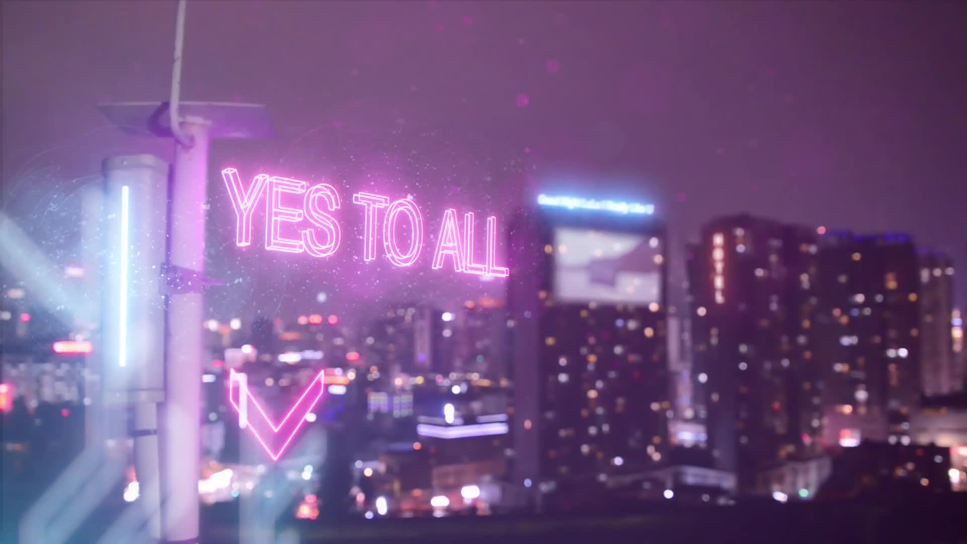 Yes To All Neon Light HD Live Wallpaper - Free Download