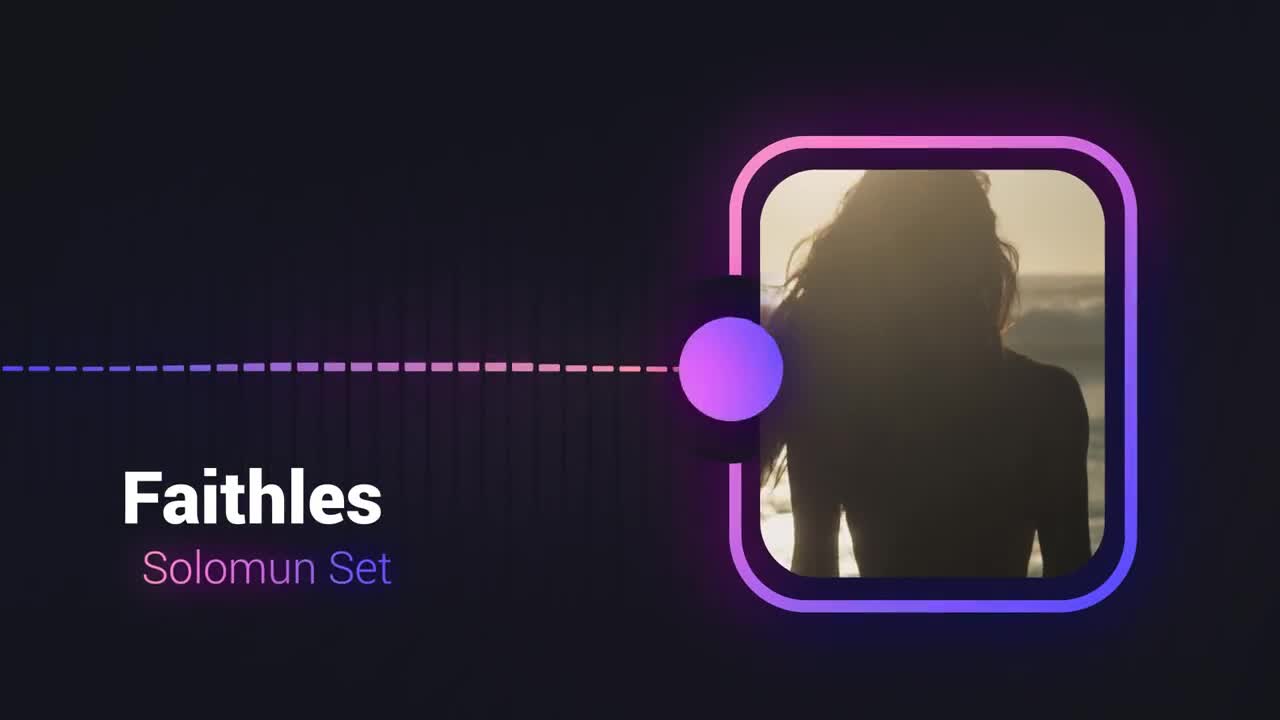 Stock Video Modern Audio Visualize Animated Wallpaper - Free Download