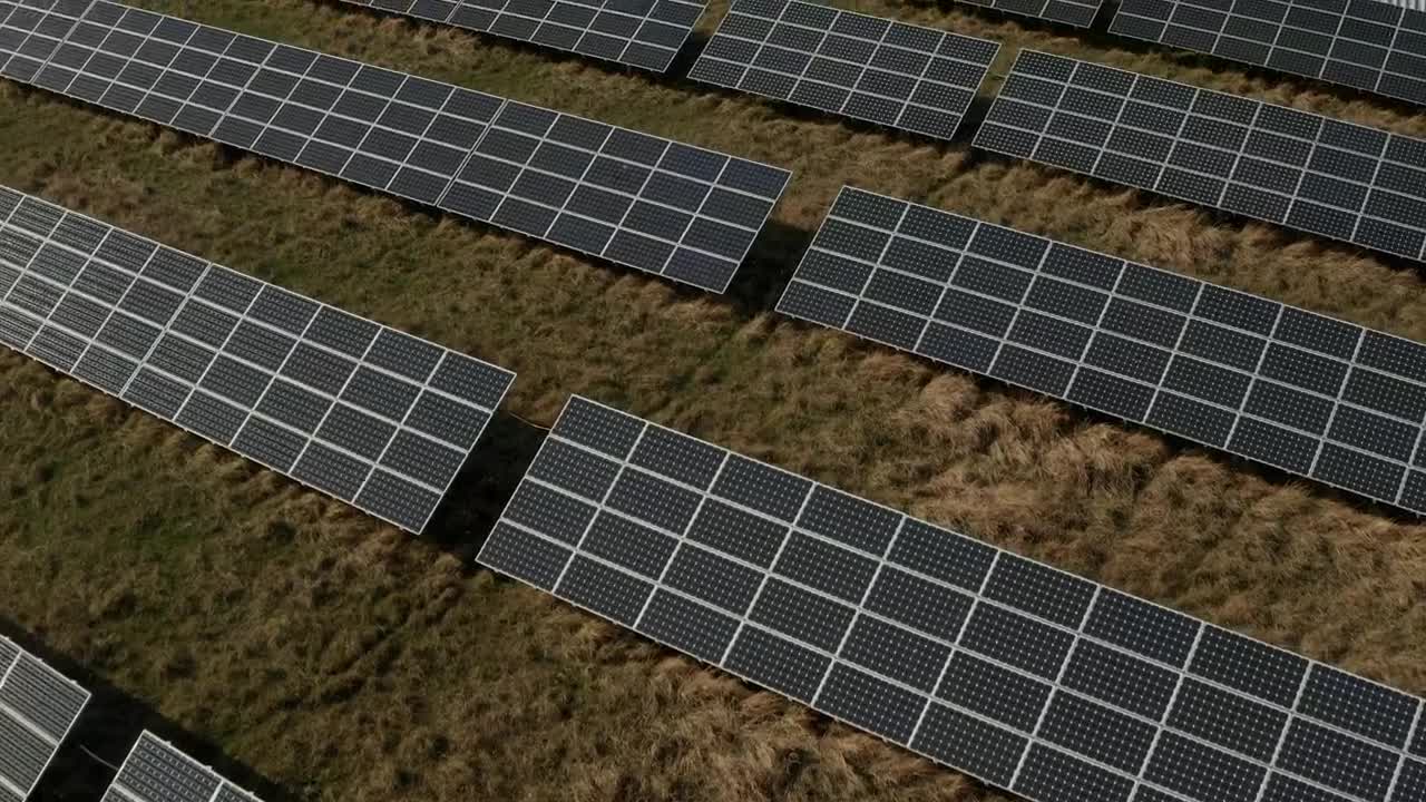 Stock Video Field Covered Solar Panels From The Air Live Wallpaper For PC - Free Download