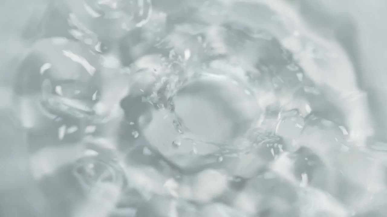 Stock Video Drops Colliding On The Water Surface Live Wallpaper For PC - Free Download