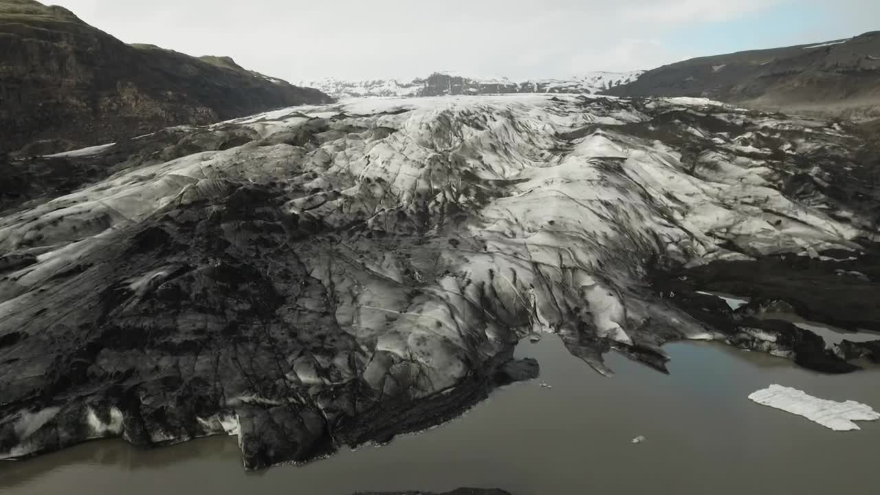 Stock Video Glacier Leading Into The Ocean Live Wallpaper For PC - Free Download