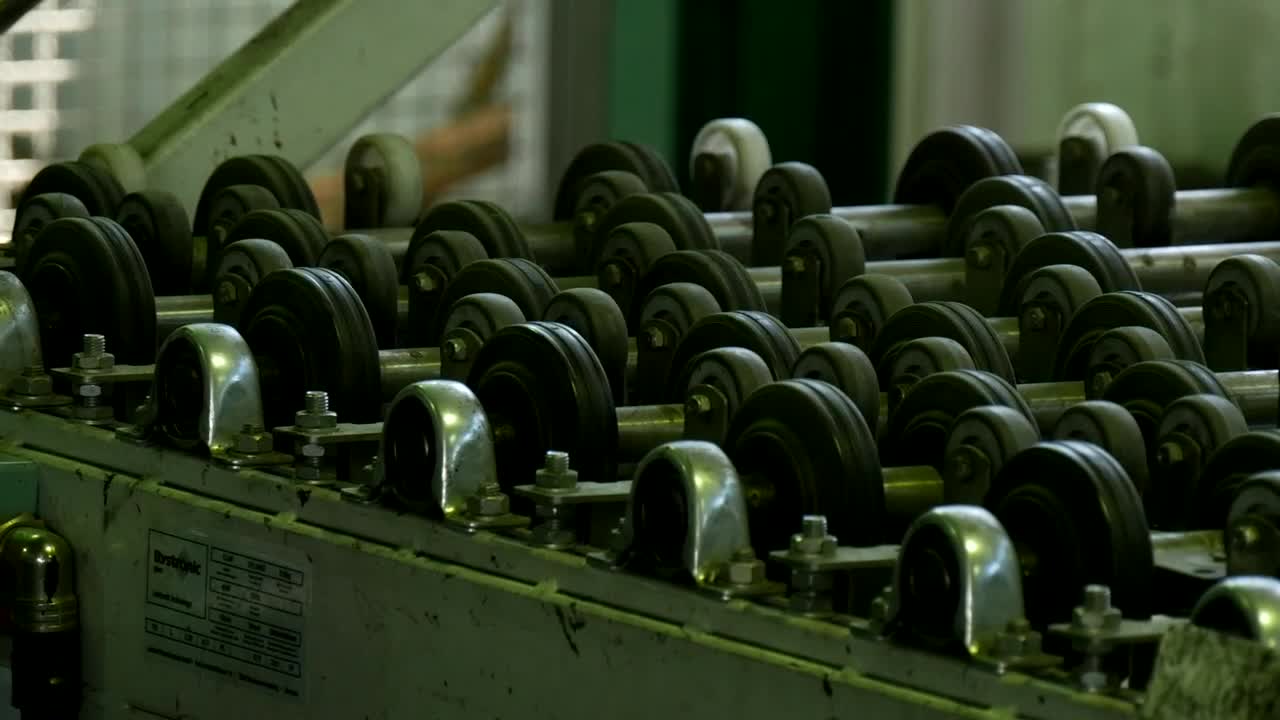 Stock Video Industrial Glasss Machinery Animated Wallpaper - Free Download