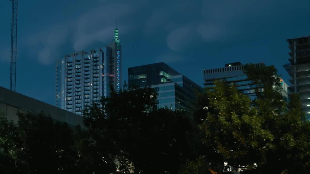 Free Stock Video Walking In The City At Night Seeing Its Buildings Live Wallpaper - Free Download