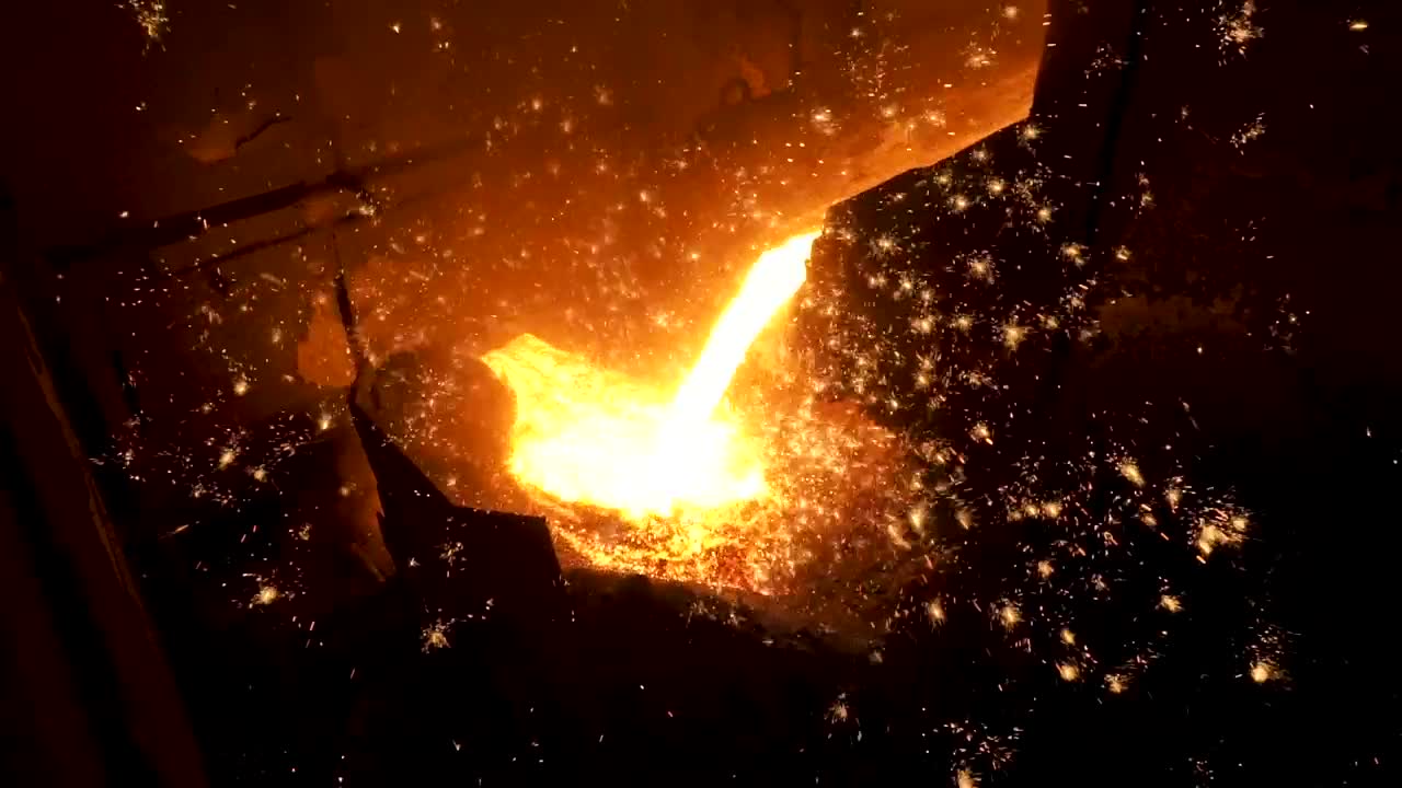 Stock Video Molten Metal In A Worksho Animated Wallpaper - Free Download