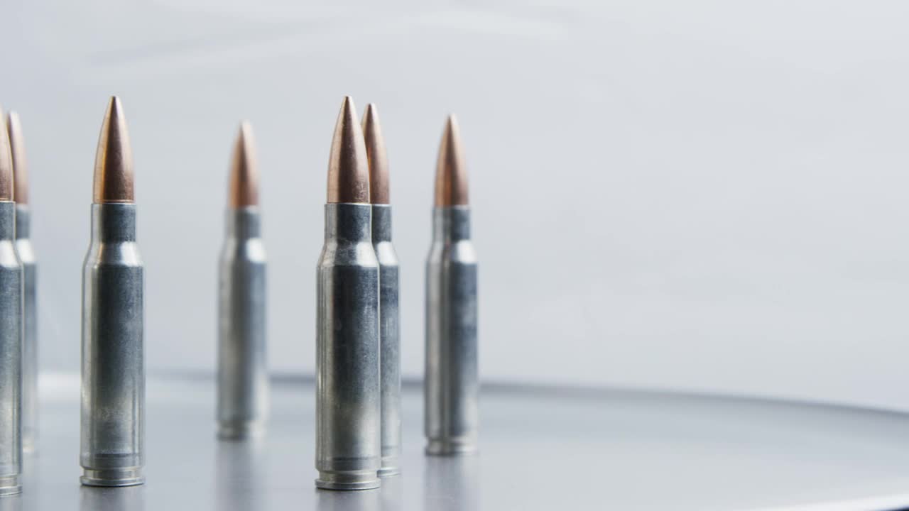 Free Stock Video Rotating Big Bullets On Our White Background Live Wallpaper - Free Download