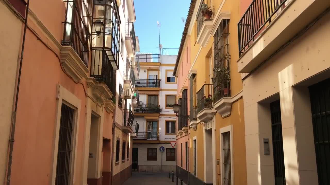Stock Footage Walking Through The Streets Of Seville Live Wallpaper - Free Download