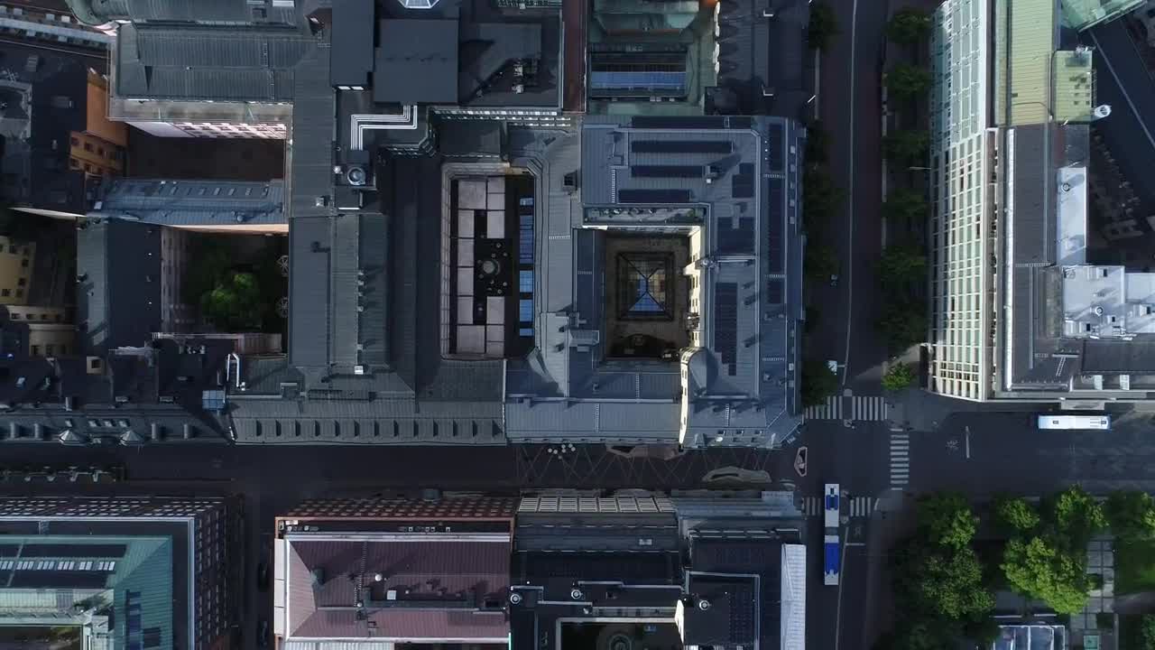 Free Stock Video Roofs In A Modern City Aerial Shot Live Wallpaper - Free Download